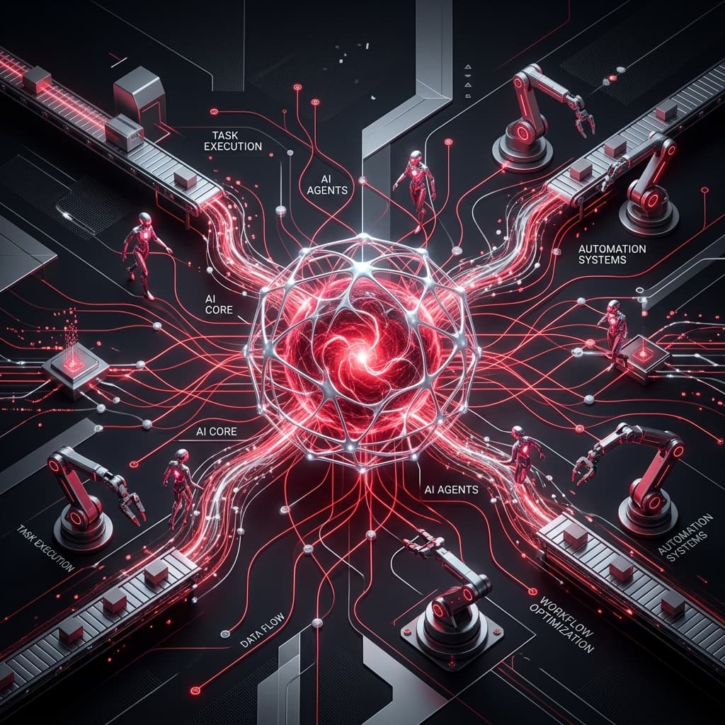 Autonomous Multi-Agent Swarms